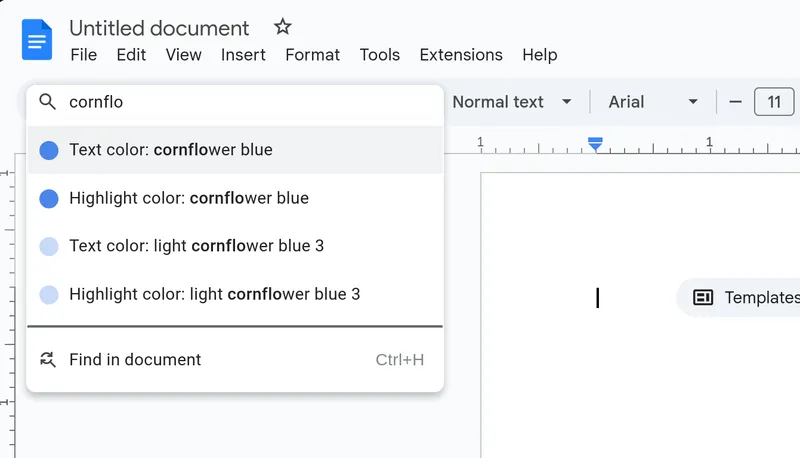 The Most Useful Feature, "Search the Menus"
